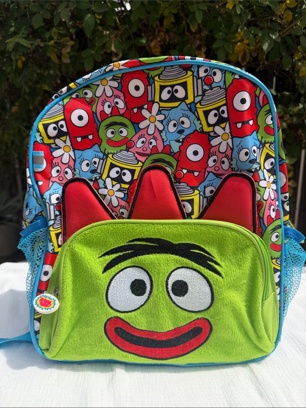 YO GABBA GABBA BACKPACK.💚